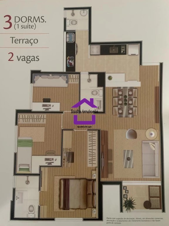 Apartamento à venda com 3 quartos, 80m² - Foto 5